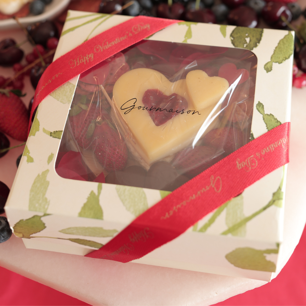 Mini Heart Cheese Board